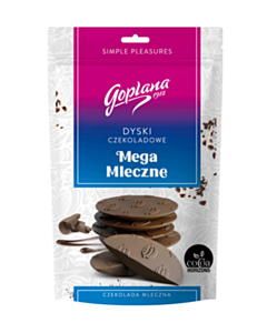 Goplana Dyski czekoladowe mega mleczne 110 g