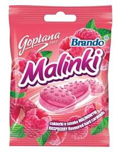 Goplana, cukierki Brando Malinki, 90 g. islodycze.pl