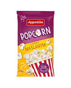 Popcorn maślany do mikrofalówki, (12x90g) 1,08KG