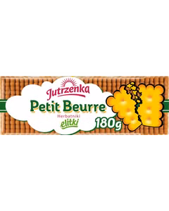 Jutrzenka, herbatniki Elitki maślane, 180 g. islodycze.pl