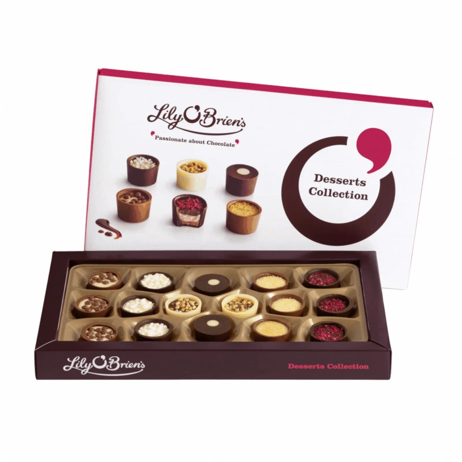 Lily O’Brien’s Desserts Collection, 16 Czekoladek, 210g