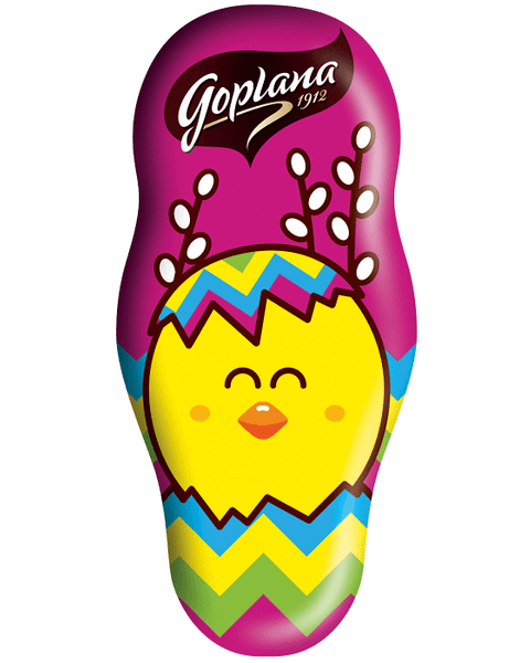 Kurczaczek - Figurka o smaku karmelowym w czekoladzie, 30 g