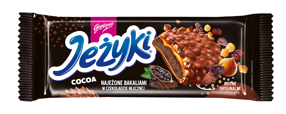 Jeżyki Cocoa Herbatniki w czekoladzie mlecznej (20X140G) 2,8KG