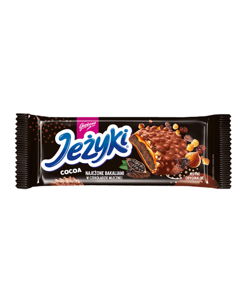 Jeżyki Cocoa Herbatniki w czekoladzie mlecznej (20X140G) 2,8KG