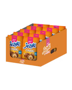 Pralinki Jeżyki coolki w czekoladzie mlecznej 140,4g  - 10 sztuk w kartonie (10X140,4G) 1,4kg