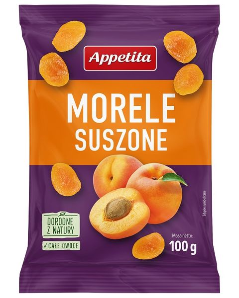Morele suszone, 100g