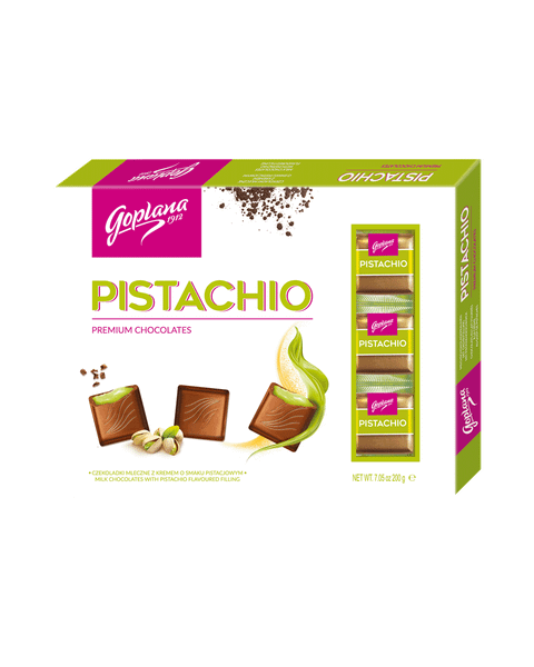 PISTACHIO 200g, Czekoladki z Klasą