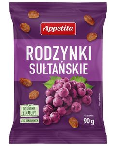 Siesta, rodzynki sułtanki, 90g, islodycze.pl