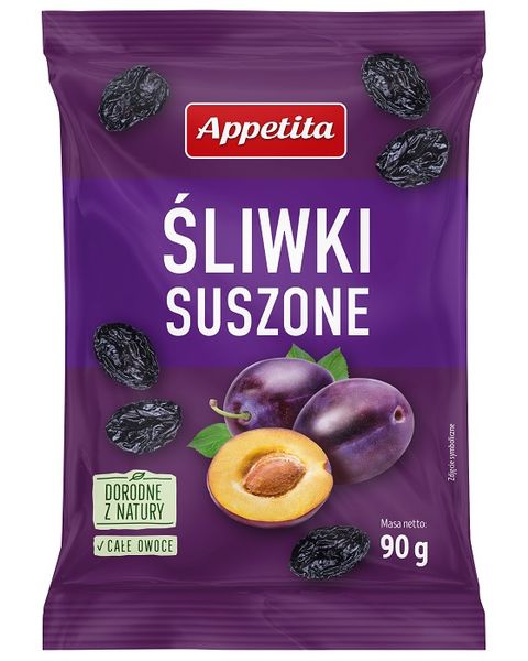 Śliwki suszone, 90g