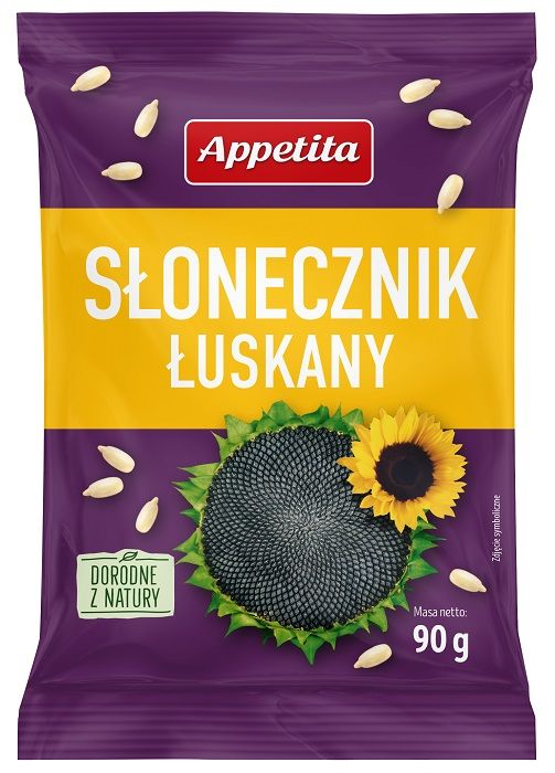 Słonecznik łuskany (15X90G)1,35 APPETITA
