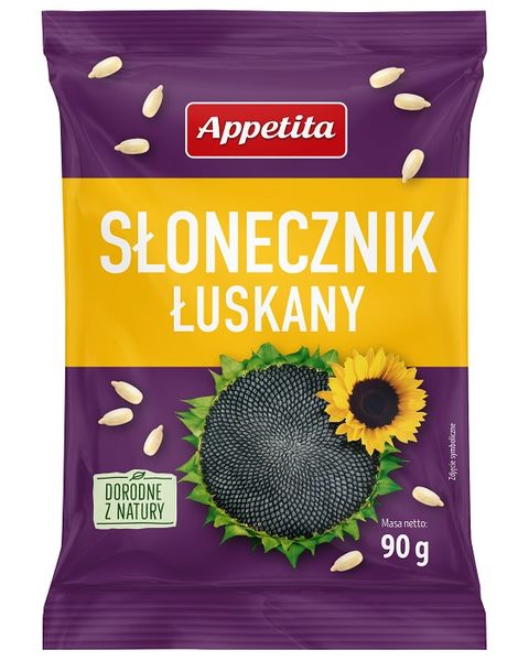 Słonecznik łuskany (15X90G)1,35 APPETITA