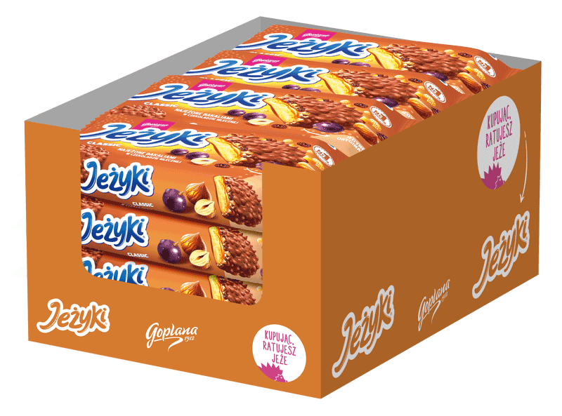 Jeżyki Classic - 20 sztuk w kartonie (20X140G) 2,8KG