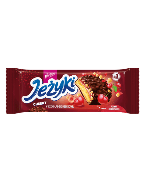 Jeżyki Cherry w czekoladzie deserowej, 140g