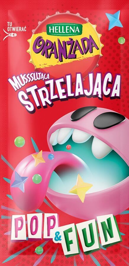 Hellena, oranżada strzelająca, 6g, islodycze.pl