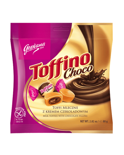 Cukierki Toffino Choco - torebka mała 80g