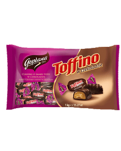 Goplana Toffino Cukierki o smaku toffi w czekoladzie, 1kg