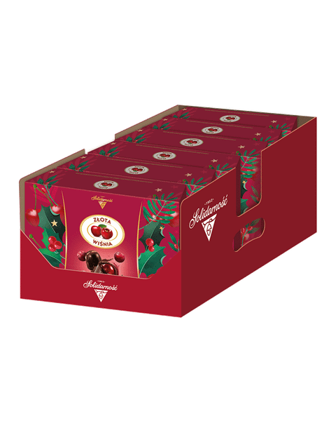 Bombonierka Złota Wiśnia edycja Boże Narodzenie, (6X306G)1,836KG