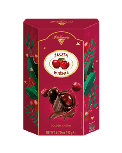 Złota Wiśnia - pudełko z okienkiem Boże Narodzenie, 190g