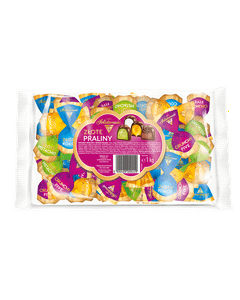 Czekoladki Złote Praliny - duża paczka 1kg